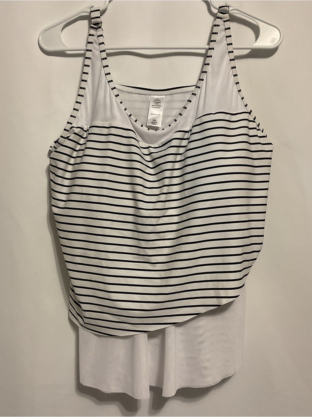 Meet.Curve underwire women's tankini swim top NWT 2XL